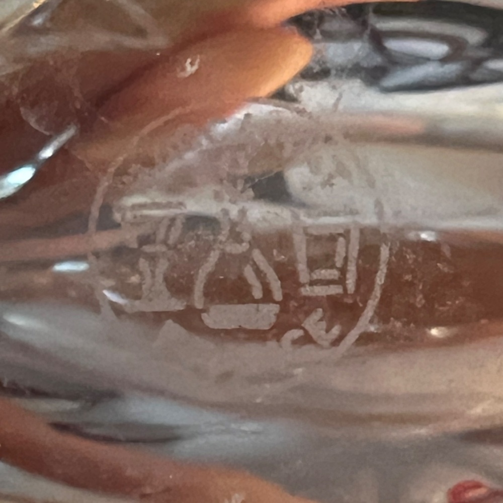 Baccarat R Rigot vase, original - Picture 4 of 5
